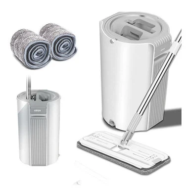 フラットモップとバケツ